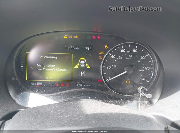 3N1CP5DV8NL527258 2022 NISSAN KICKS White Vista de los asientos traseros