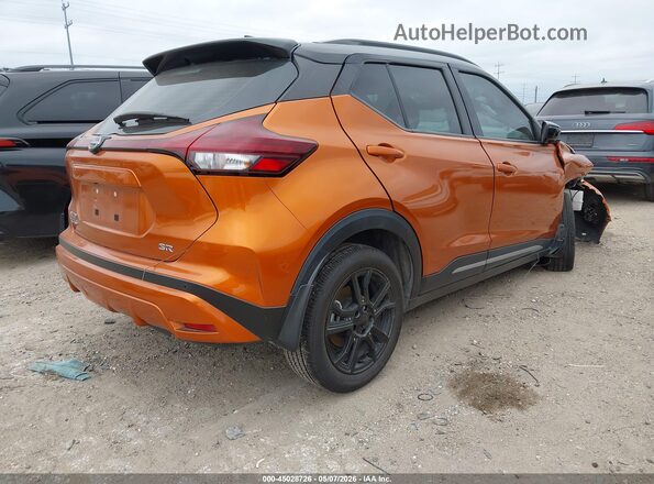 3N1CP5DV8NL528104 2022 NISSAN KICKS Orange Задня права чверть
