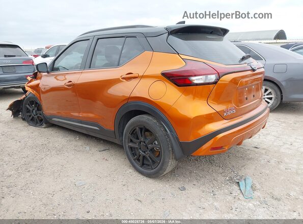 3N1CP5DV8NL528104 2022 NISSAN KICKS Orange Задня ліва чверть