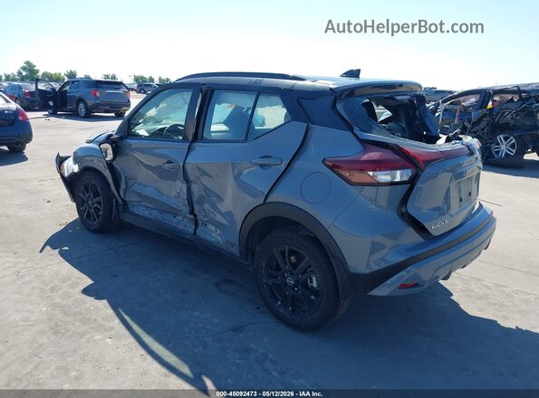 3N1CP5DV8PL551711 2023 NISSAN KICKS Gray Rear left