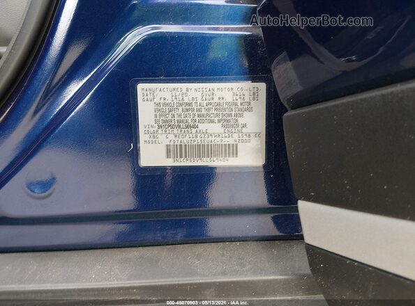 3N1CP5DV9LL569404 2020 NISSAN KICKS Blue 