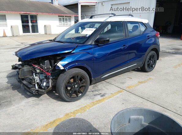 3N1CP5DV9LL569404 2020 NISSAN KICKS Blue 