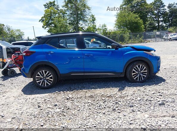 3N1CP5DV9ML497394 2021 NISSAN KICKS Blue 360 interior view