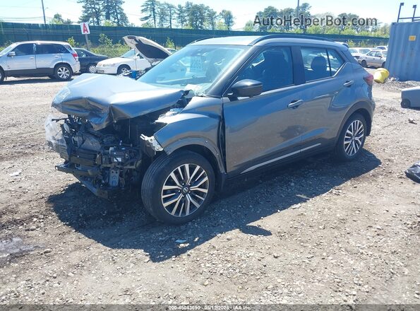 3N1CP5DV9ML512024 2021 NISSAN KICKS Gray 