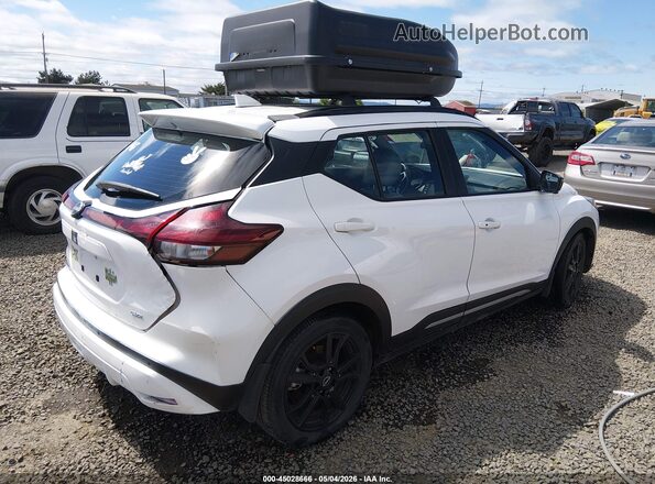 3N1CP5DV9PL492765 2023 NISSAN KICKS White Задня права чверть
