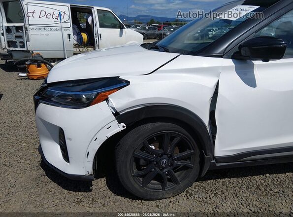 3N1CP5DV9PL492765 2023 NISSAN KICKS White Вид спереду