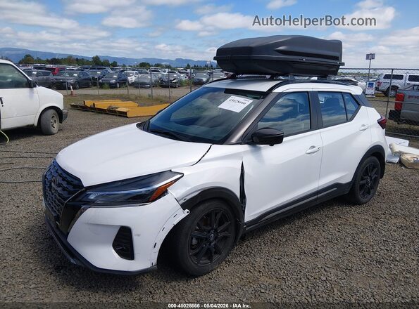 3N1CP5DV9PL492765 2023 NISSAN KICKS White Передня ліва чверть