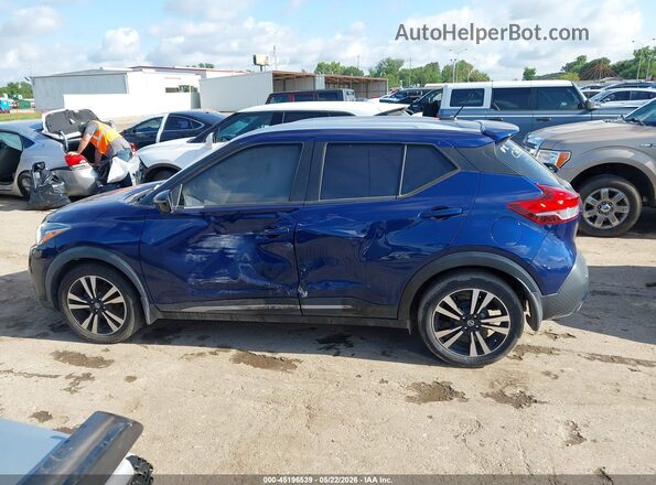 3N1CP5DVXLL486726 2020 NISSAN KICKS Blue უკანა სალონის ხედი