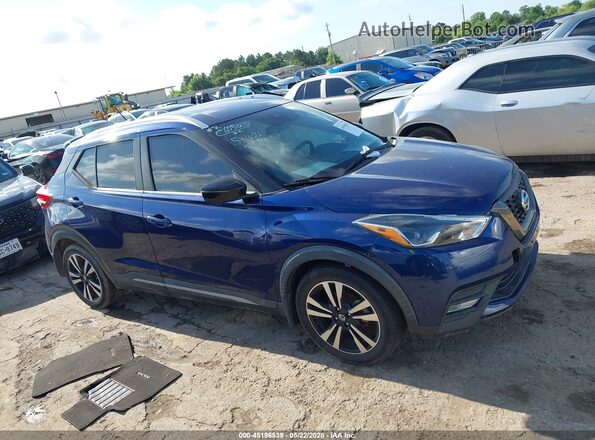 3N1CP5DVXLL486726 2020 NISSAN KICKS Blue ხელსაწყოთა პანელის ხედი