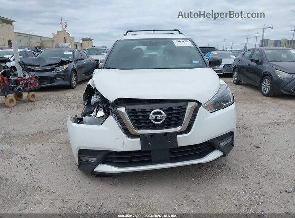 3N1CP5DVXLL564809 2020 NISSAN KICKS White Widok zestawu wskaźników