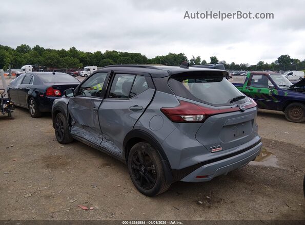 3N1CP5DVXRL534489 2024 NISSAN KICKS Серый Задняя левая четверть