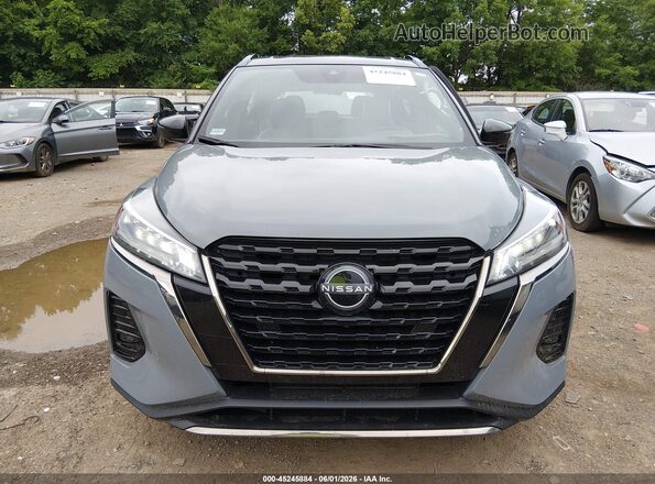 3N1CP5DVXRL534489 2024 NISSAN KICKS Серый Вид щитка приборов