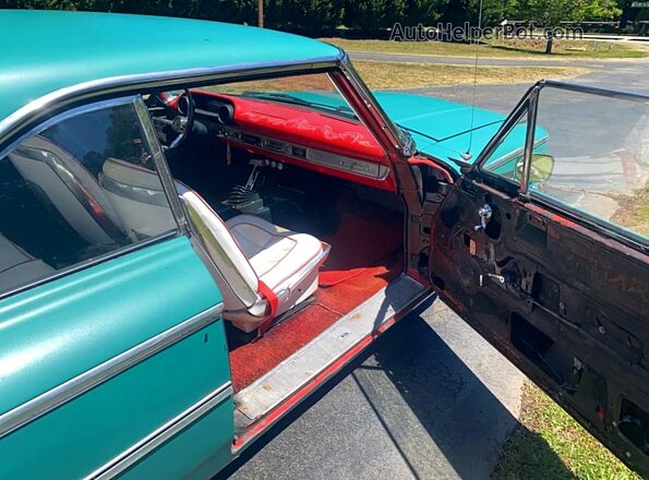3N66Z150760 1963 FORD GALAXIE Blue Դիմացի տեսք