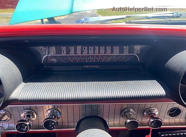 3N66Z150760 1963 FORD GALAXIE Blue Առջևի վահանակի տեսք