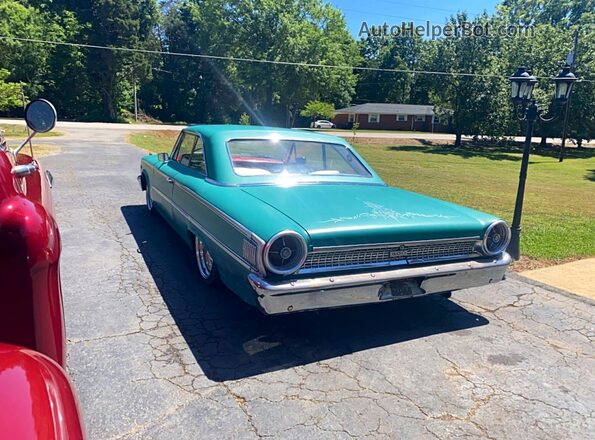 3N66Z150760 1963 FORD GALAXIE Blue Հետևի աջ