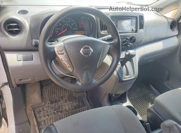 3N6CM0KN2JK698872 2018 NISSAN NV200 White Widok deski rozdzielczej