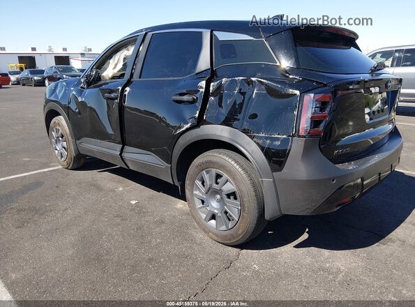 3N8AP6BAXSL366342 2025 NISSAN KICKS Black Trasero izquierdo