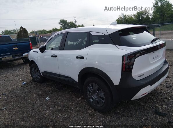3N8AP6BB0SL324917 2025 NISSAN KICKS White Rear left