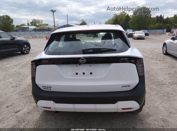 3N8AP6BB0SL365371 2025 NISSAN KICKS White 