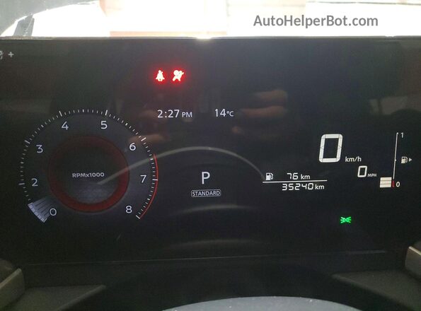 3N8AP6BB9SL408900 2025 NISSAN KICKS Black Instrument cluster view