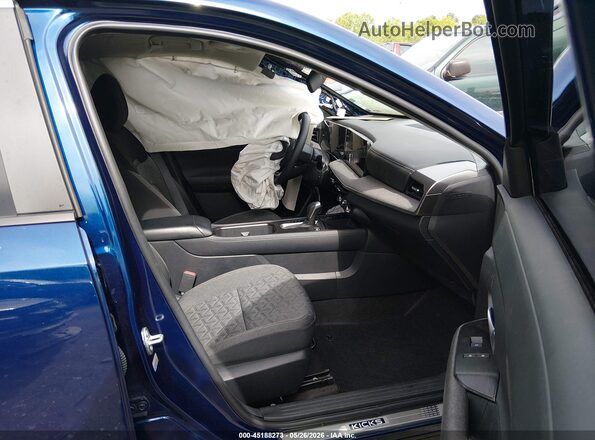 3N8AP6CA0SL319819 2025 NISSAN KICKS Blue წინა სალონის ხედი