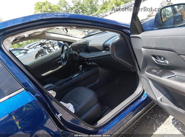 3N8AP6CA0SL425378 2025 NISSAN KICKS Синий Вид салона спереди