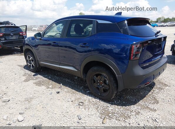 3N8AP6CA0SL425378 2025 NISSAN KICKS Синий Задняя левая четверть