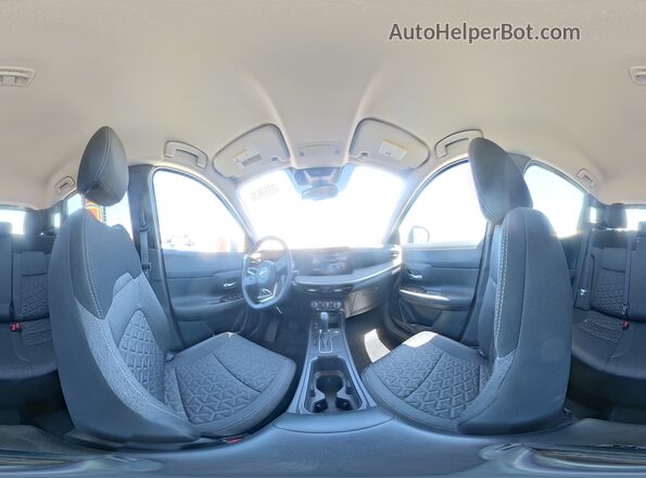 3N8AP6CA0SL438955 2025 NISSAN KICKS Gray სალონის 360-გრადუსიანი ხედი