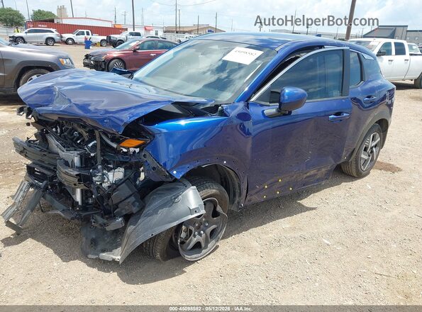3N8AP6CA1SL398823 2025 NISSAN KICKS Blue Front left