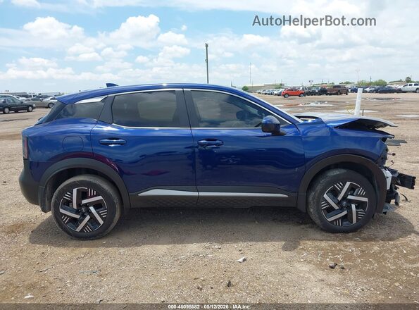 3N8AP6CA1SL398823 2025 NISSAN KICKS Blue 360 interior view