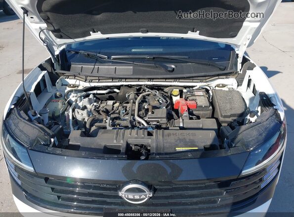 3N8AP6CA2SL393873 2025 NISSAN KICKS White Vista trasera
