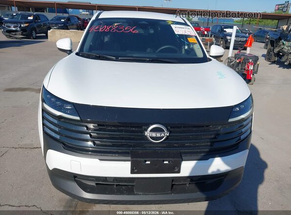 3N8AP6CA2SL393873 2025 NISSAN KICKS White Vista del cuadro de instrumentos