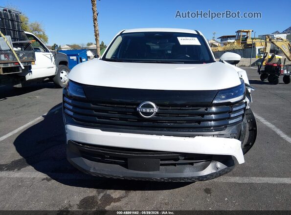3N8AP6CA2SL425589 2025 NISSAN KICKS White Vista del cuadro de instrumentos