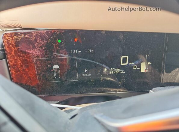 3N8AP6CA8SL301309 2025 NISSAN KICKS Белый Вид щитка приборов