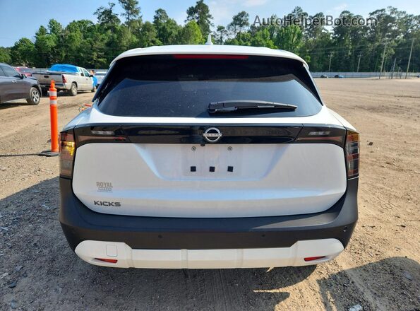 3N8AP6CA8SL301309 2025 NISSAN KICKS Белый Вид сзади