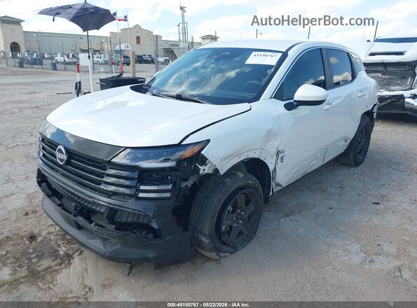 3N8AP6CA8SL331863 2025 NISSAN KICKS White Vista tres cuartos delantera izquierda