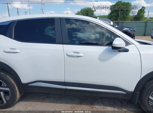 3N8AP6CA8SL331863 2025 NISSAN KICKS White Vista interior de 360 grados