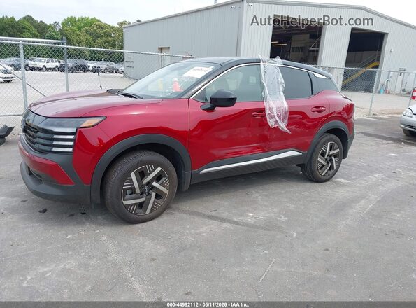 3N8AP6CA9SL412841 2025 NISSAN KICKS Burgundy Передня ліва чверть