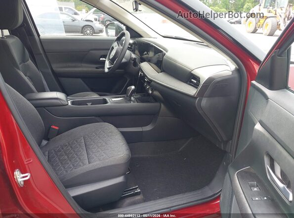 3N8AP6CA9SL412841 2025 NISSAN KICKS Burgundy Вид салону спереду