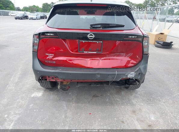 3N8AP6CA9SL412841 2025 NISSAN KICKS Burgundy Вид спереду