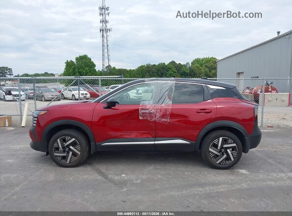 3N8AP6CA9SL412841 2025 NISSAN KICKS Burgundy Панорамний вид салону 360°