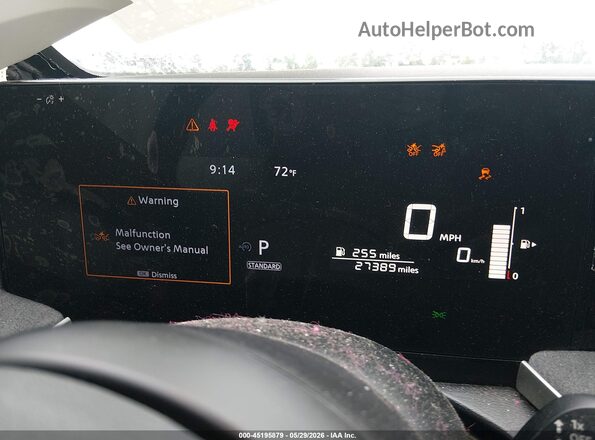 3N8AP6CAXSL417739 2025 NISSAN KICKS Серый Вид задних сидений