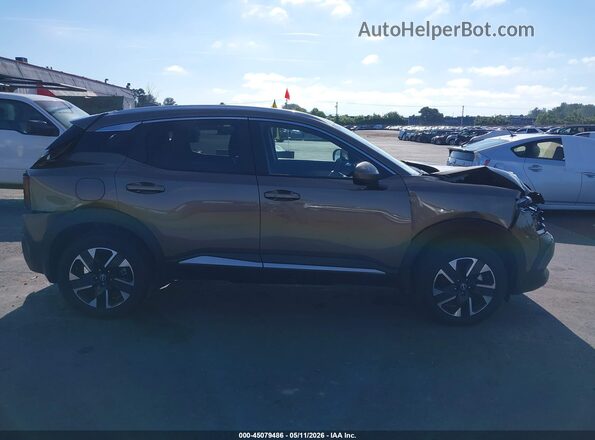 3N8AP6CB0SL431366 2025 NISSAN KICKS Brown Vista interior de 360 grados