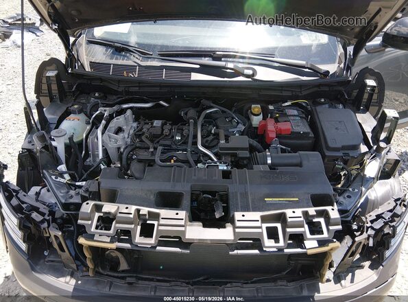 3N8AP6CB3SL385046 2025 NISSAN KICKS Серый Вид сзади