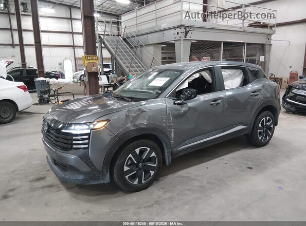 3N8AP6CB6SL358150 2025 NISSAN KICKS Gray Передня ліва чверть