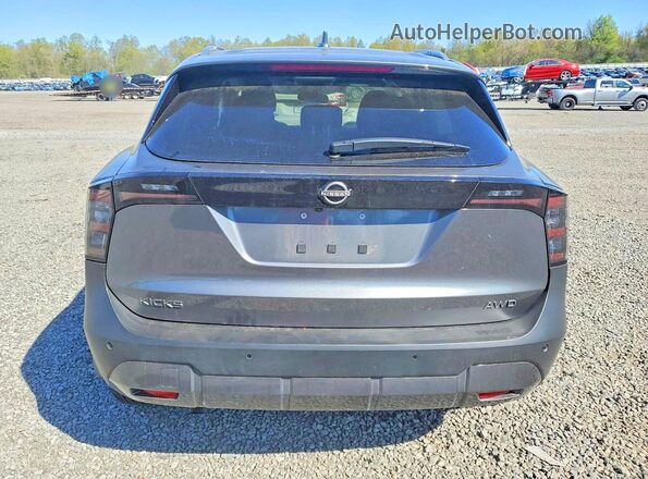 3N8AP6CB8SL436895 2025 NISSAN KICKS Gray Вид ззаду