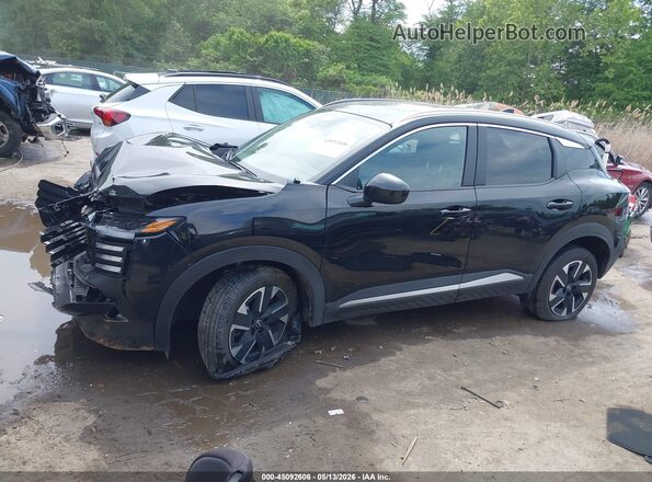 3N8AP6CBXSL432041 2025 NISSAN KICKS Black Vista interior de 360 grados