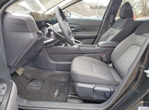 3N8AP6CBXTL330076 2026 NISSAN KICKS Black Front interior view