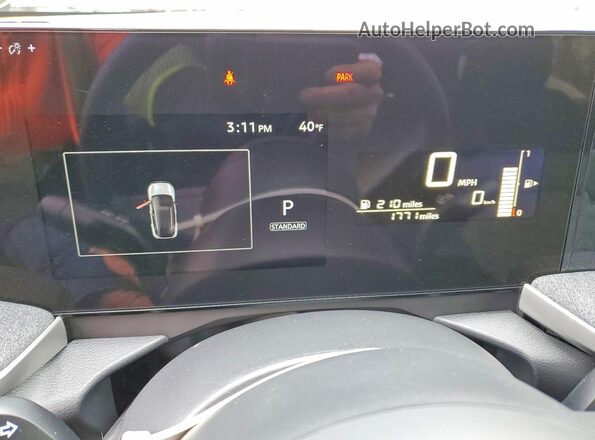 3N8AP6CBXTL330076 2026 NISSAN KICKS Black Instrument cluster view