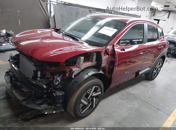 3N8AP6CE1TL304847 2026 NISSAN KICKS Red წინა მარცხენა ხედი სამი მეოთხედიდან